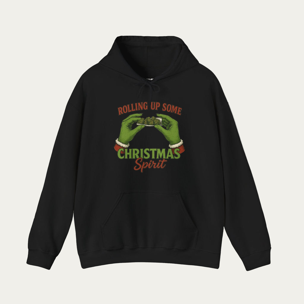 Grinch Rolling Up Hoodie