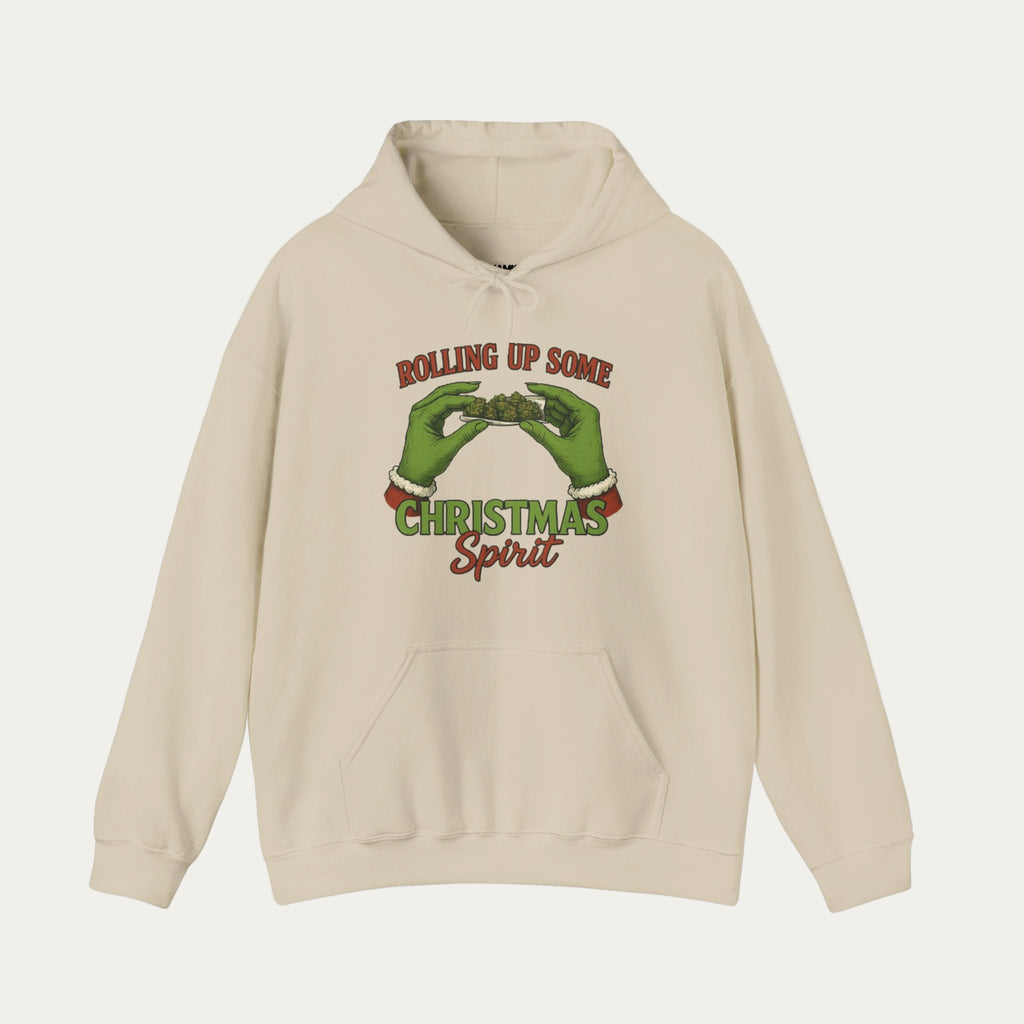 Grinch Rolling Up Hoodie