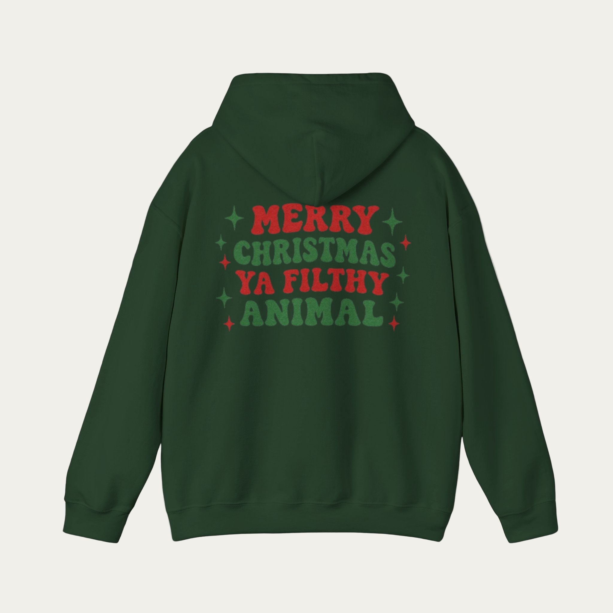 Filthy Animal Christmas Hoodie