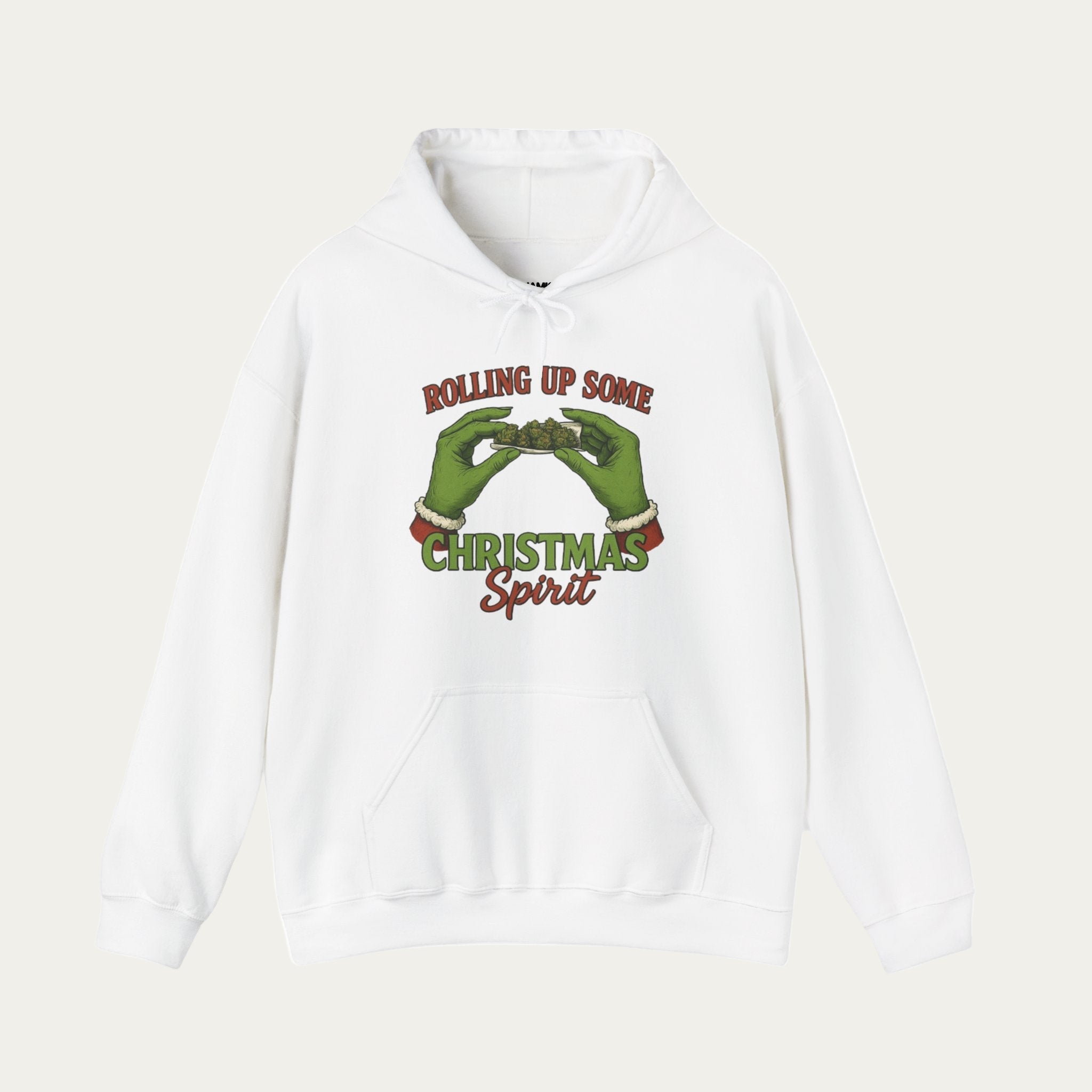 Grinch Rolling Up Hoodie