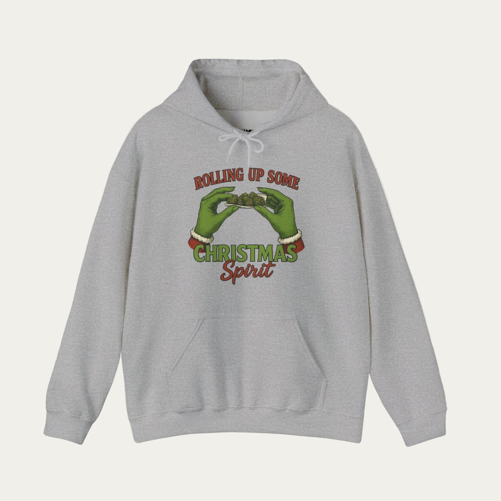 Grinch Rolling Up Hoodie
