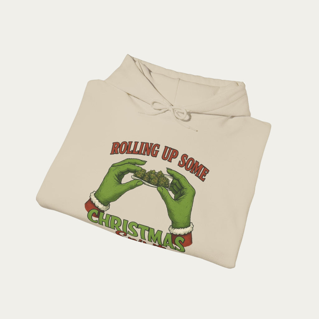 Grinch Rolling Up Hoodie