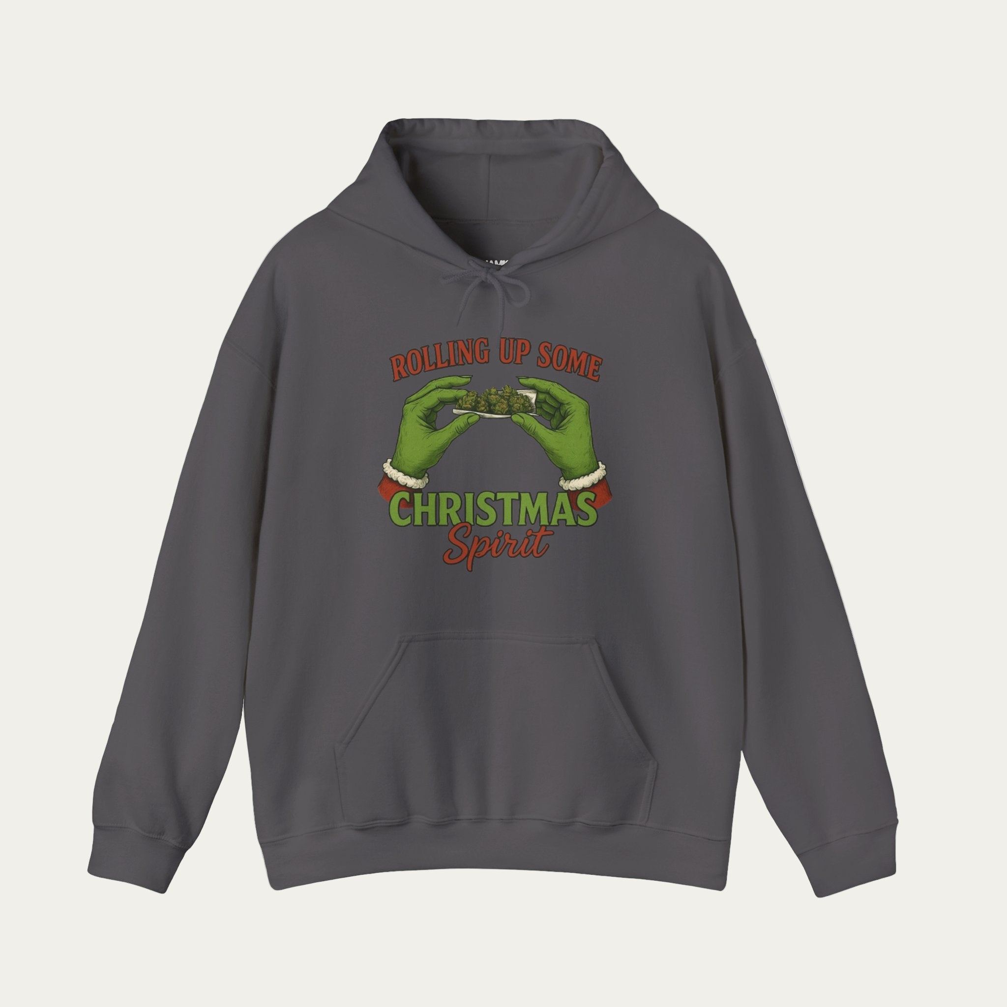 Grinch Rolling Up Hoodie