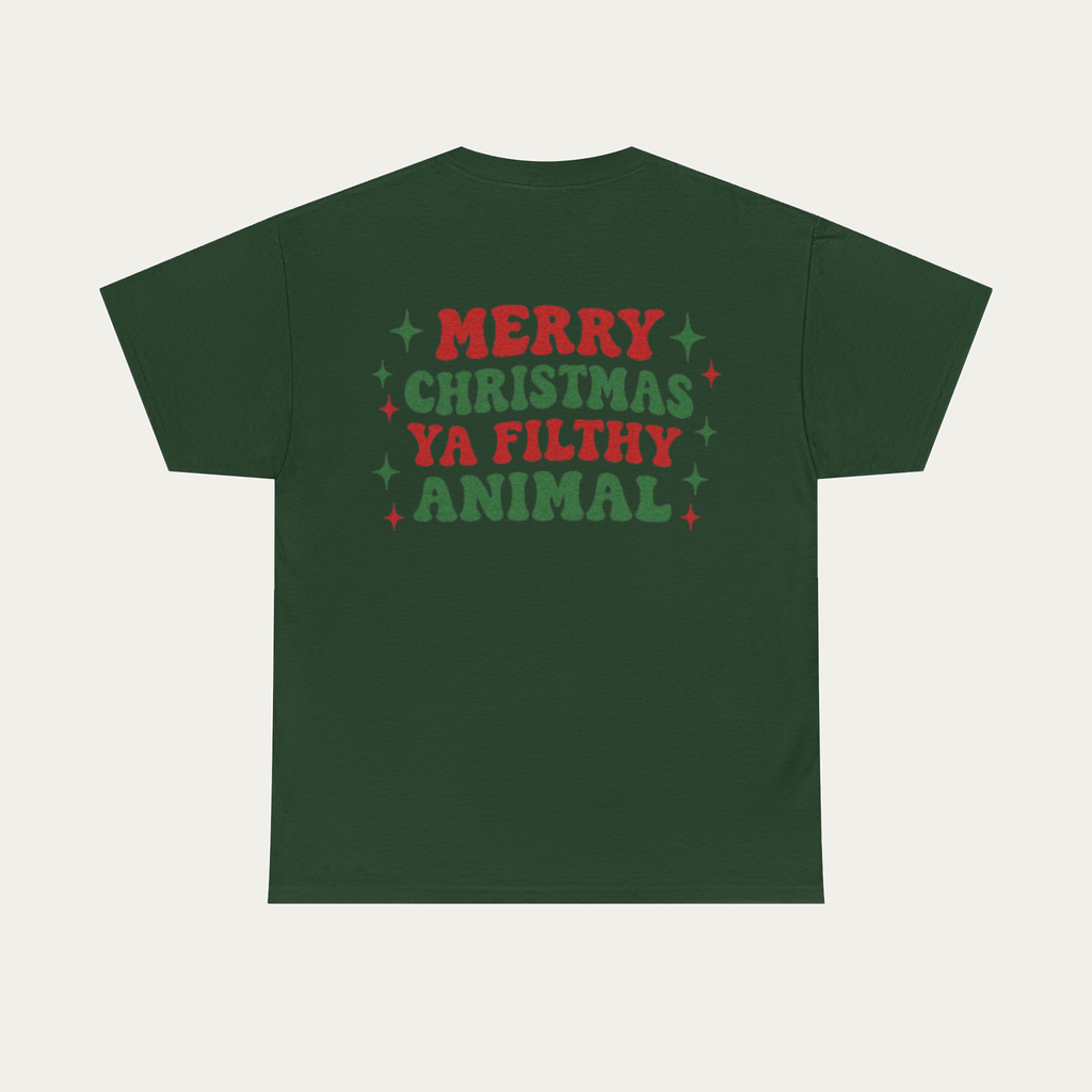 Filthy Animal Christmas Shirt