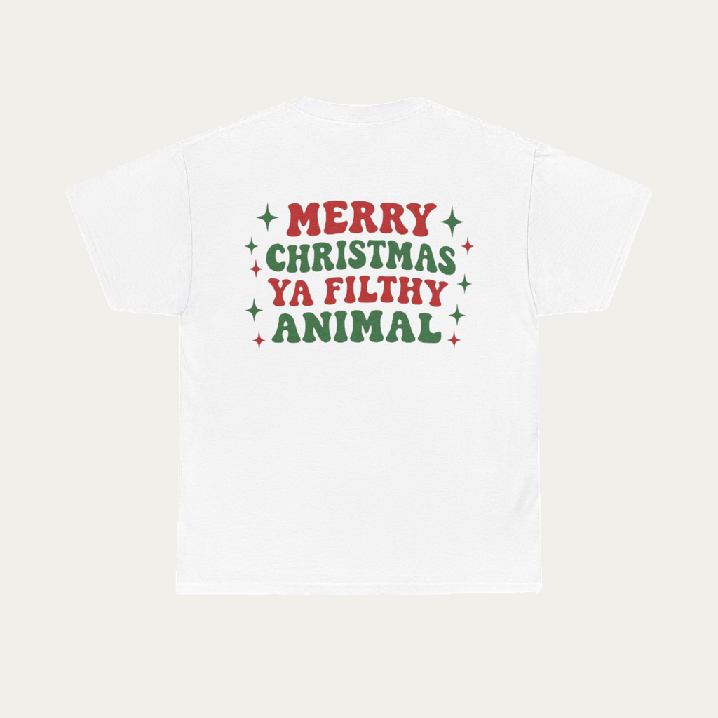 Filthy Animal Christmas Shirt