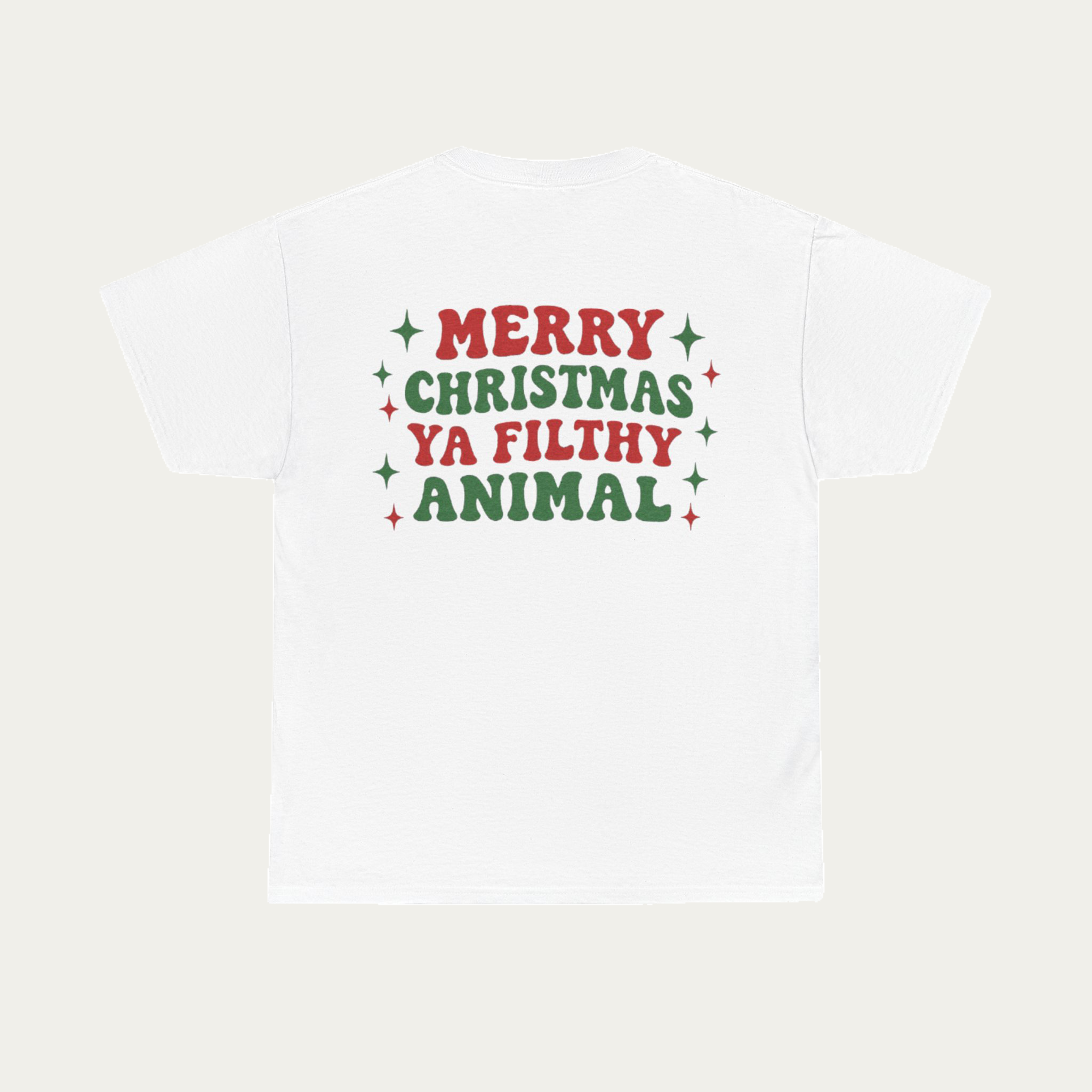 Filthy Animal Christmas Shirt