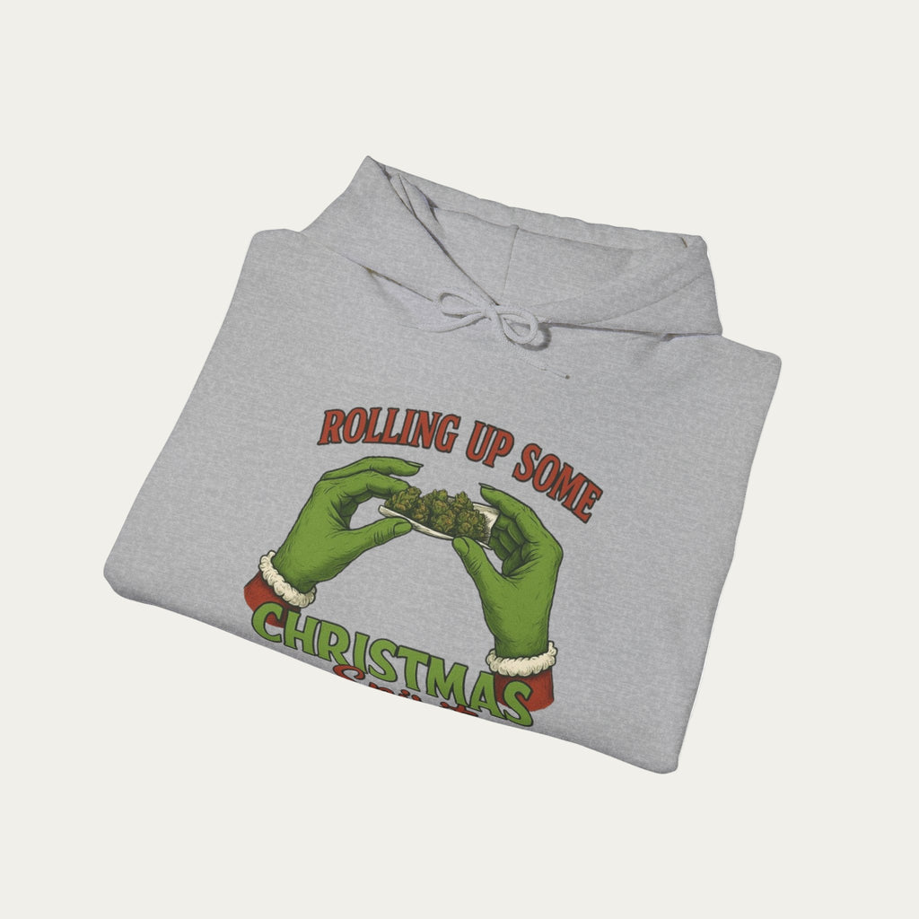 Grinch Rolling Up Hoodie