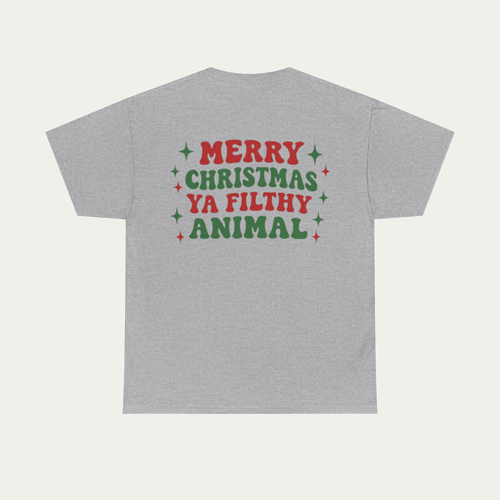 Filthy Animal Christmas Shirt